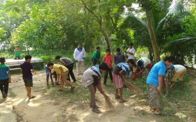 Raghunathpur samithi of Jagatsinghpur district (Odisha) does Seva