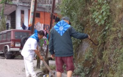 SAKYONG samithi of KALIMPONG district (West Bengal) does Seva