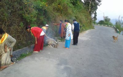 PAIYONG samithi of KALIMPONG district (West Bengal) does Seva