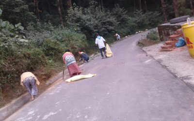GIDABLING samithi of KALIMPONG district (West Bengal) does Seva