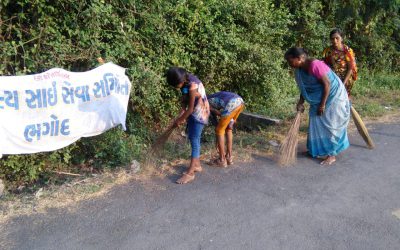 Bhagod samithi of Valsad district (Gujarat) does Seva