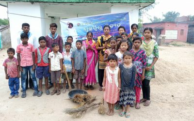 Budhikomna samithi of Nuapada district (Odisha) does Seva