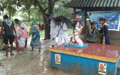 Balikhand samithi of Bhadrak1 district (Odisha) does Seva