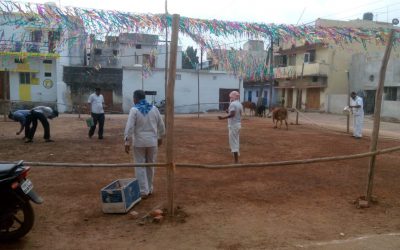 *DURG samithi of *RAIPUR district (Chattisgarh) does Seva