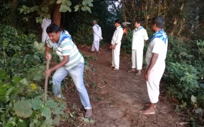 Koliana samithi of Mayurbhanj district (Odisha) does Seva