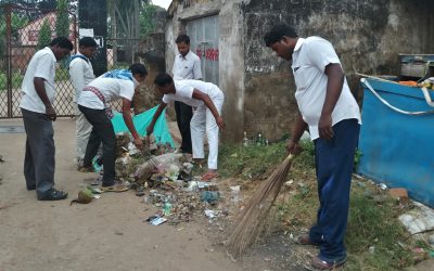 Naguan samithi of Bhadrak1 district (Odisha) does Seva