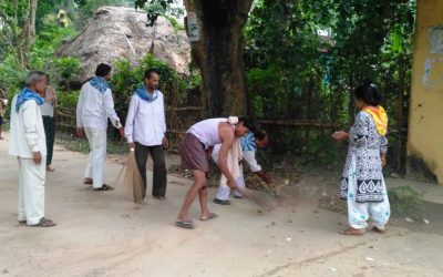 Agarpada samithi of Bhadrak1 district (Odisha) does Seva