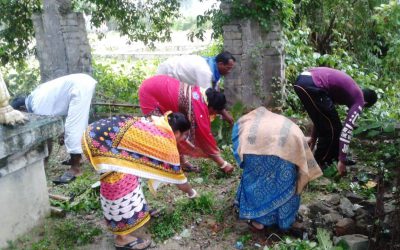 Markona samithi of Bhadrak1 district (Odisha) does Seva