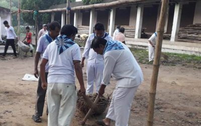 Kishorenagar samithi of Cuttack district (Odisha) does Seva