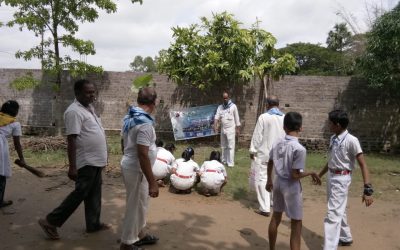 Aul samithi of Kendrapara district (Odisha) does Seva