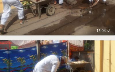 *KHANDWA samithi of *KHANDWA district (Madhya Pradesh) does Seva