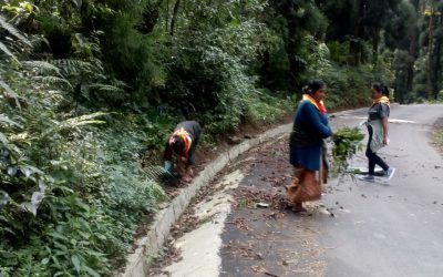 GIDABLING samithi of KALIMPONG district (West Bengal) does Seva