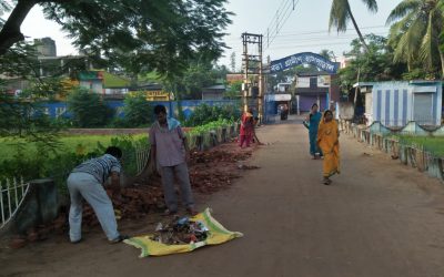 AMTA samithi of HOWRAH district (West Bengal) does Seva