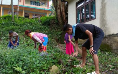 GAIRIBAS samithi of DARJEELING(SOUTH) district (West Bengal) does Seva