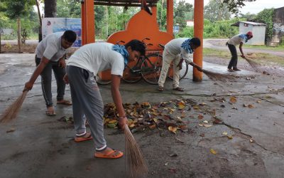 Naguan samithi of Bhadrak1 district (Odisha) does Seva