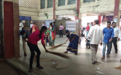 Boisar samithi of Palghar district (Maharashtra) does Seva