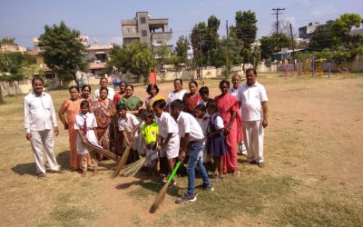 Sarkar Nagar samithi of Chandrapur district (Maharashtra) does Seva