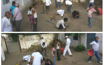 UNCHEHARA samithi of *SATNA district (Madhya Pradesh) does Seva