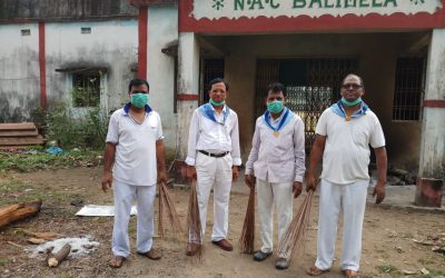 Balimela samithi of Malkangiri district (Odisha) does Seva