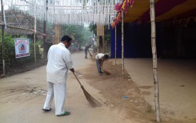 Choudakulat samithi of Kendrapara district (Odisha) does Seva