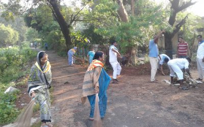 Markona samithi of Bhadrak1 district (Odisha) does Seva