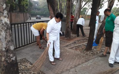 Vashi samithi of NaviMumbai district (Maharashtra) does Seva