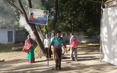 *SAGAR samithi of *SAGAR district (Madhya Pradesh) does Seva