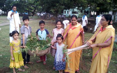 Vuda Colony – VZM samithi of Vizianagaram district (Andhra Pradesh) does Seva