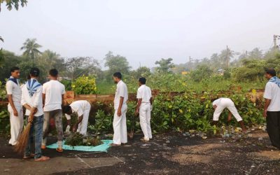 Naguan samithi of Bhadrak1 district (Odisha) does Seva