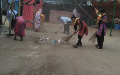 Marshagai samithi of Kendrapara district (Odisha) does Seva