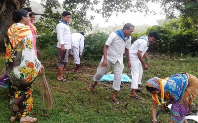Markona samithi of Bhadrak1 district (Odisha) does Seva