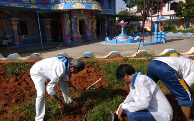 Tirupati samithi of Chittoor district (Andhra Pradesh) does Seva