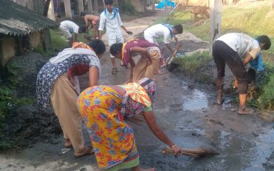 Ghanteswar samithi of Bhadrak2 district (Odisha) does Seva