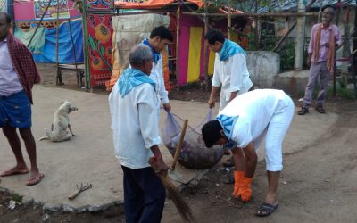 Ghanteswar samithi of Bhadrak2 district (Odisha) does Seva