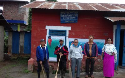 Luwangsangbam samithi of Imphal East district (Manipur) does Seva