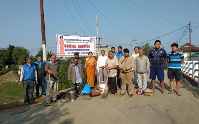 Nongmeibung samithi of Imphal East district (Manipur) does Seva