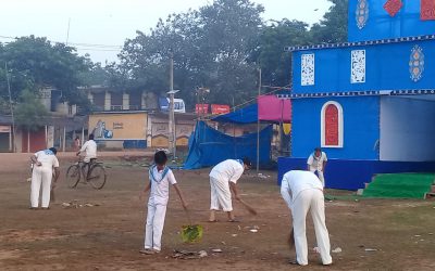 Koliana samithi of Mayurbhanj district (Odisha) does Seva
