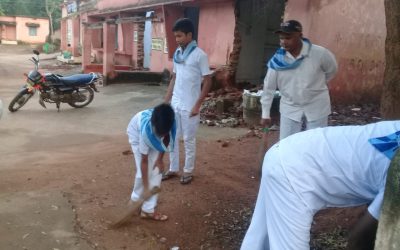 Koliana samithi of Mayurbhanj district (Odisha) does Seva