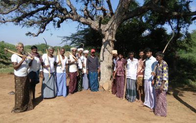 Roddam samithi of Anantapur district (Andhra Pradesh) does Seva