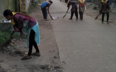 Marshagai samithi of Kendrapara district (Odisha) does Seva