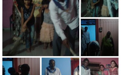 JAMHODI samithi of *CHHINDWARA district (Madhya Pradesh) does Seva