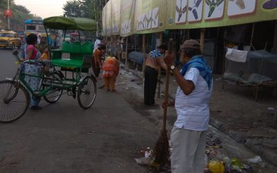 ENTALLY samithi of KOLKATA district (West Bengal) does Seva