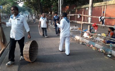 BURRABAZAR samithi of KOLKATA district (West Bengal) does Seva
