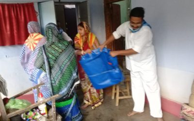 Koliana samithi of Mayurbhanj district (Odisha) does Seva
