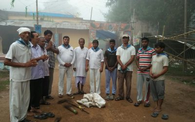 Basudevpur samithi of Bhadrak2 district (Odisha) does Seva