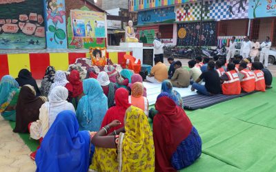 *SATNA samithi of *SATNA district (Madhya Pradesh) does Seva