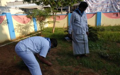 Tirupati samithi of Chittoor district (Andhra Pradesh) does Seva