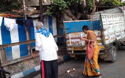 KANKURGACHI samithi of KOLKATA district (West Bengal) does Seva