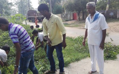 Pedana samithi of Krishna district (Andhra Pradesh) does Seva