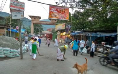 JAIGAON samithi of JALPAIGURI district (West Bengal) does Seva